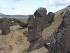 Moai at the quarry