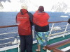 The latest in Antarctic fashions check the shoes