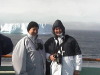 Claudia and Ruth-Ilse in Antarctica